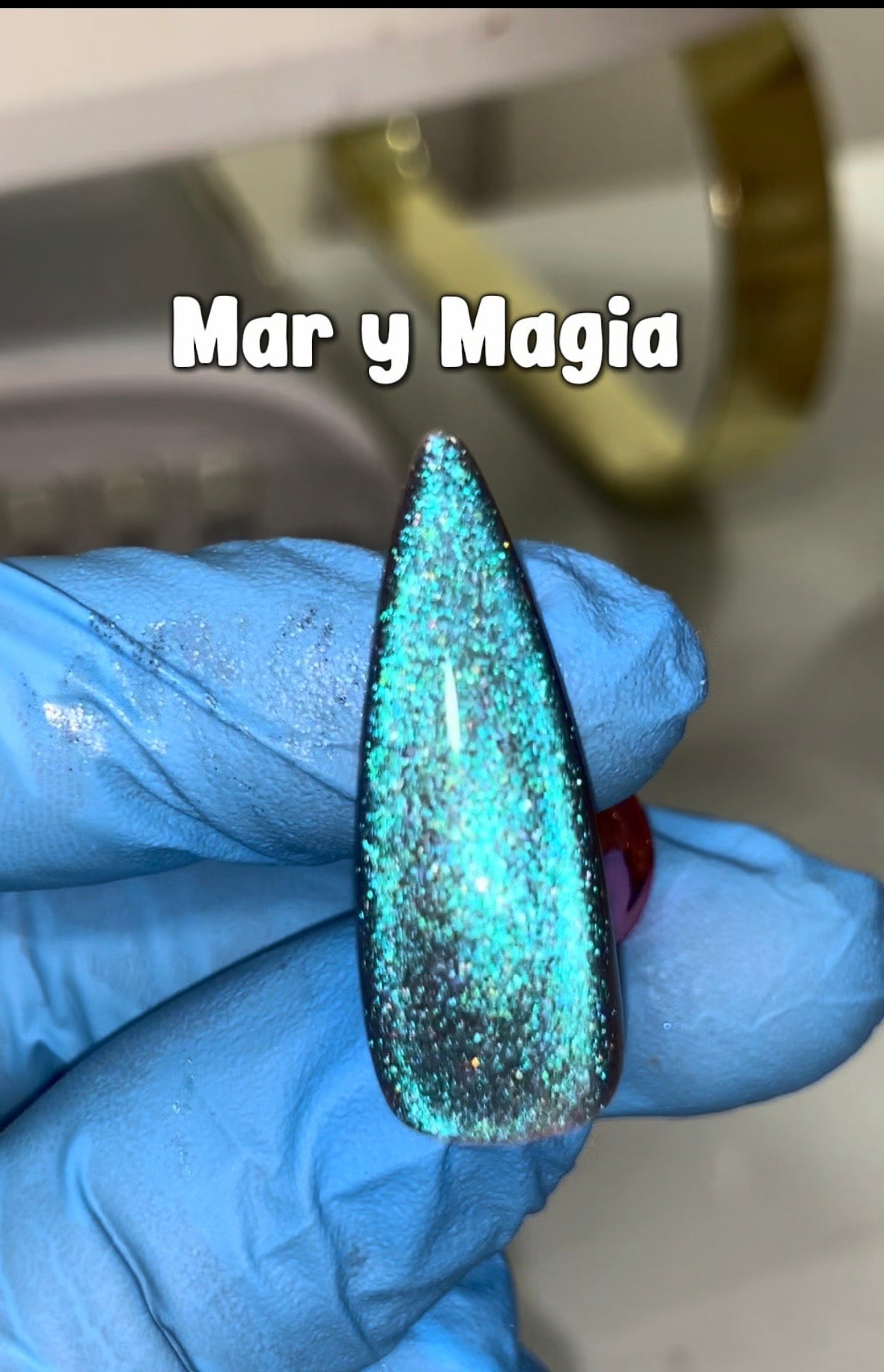 Efecto ojo de gato “Mar y Magia”