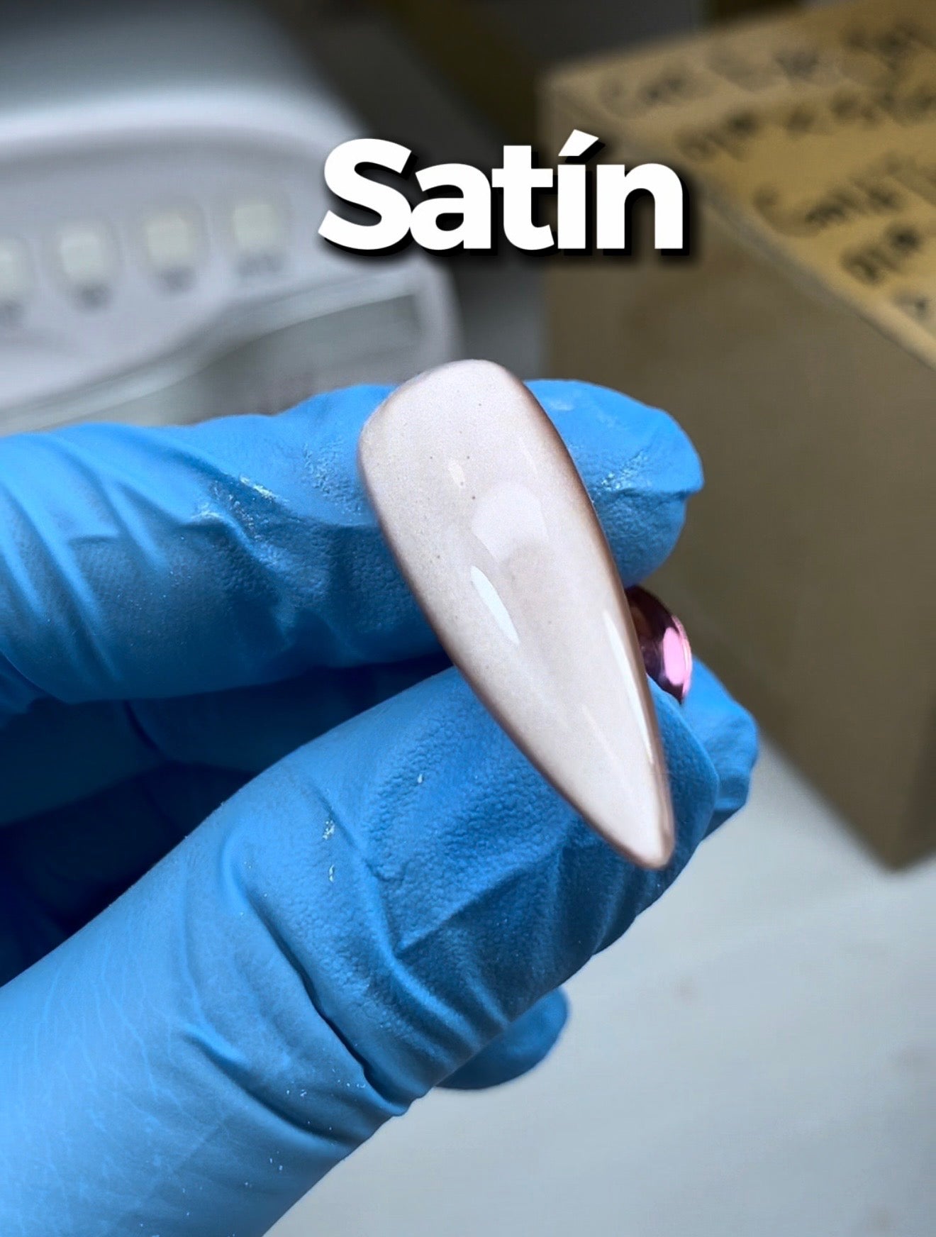 Efecto ojo de gato “ Satín”