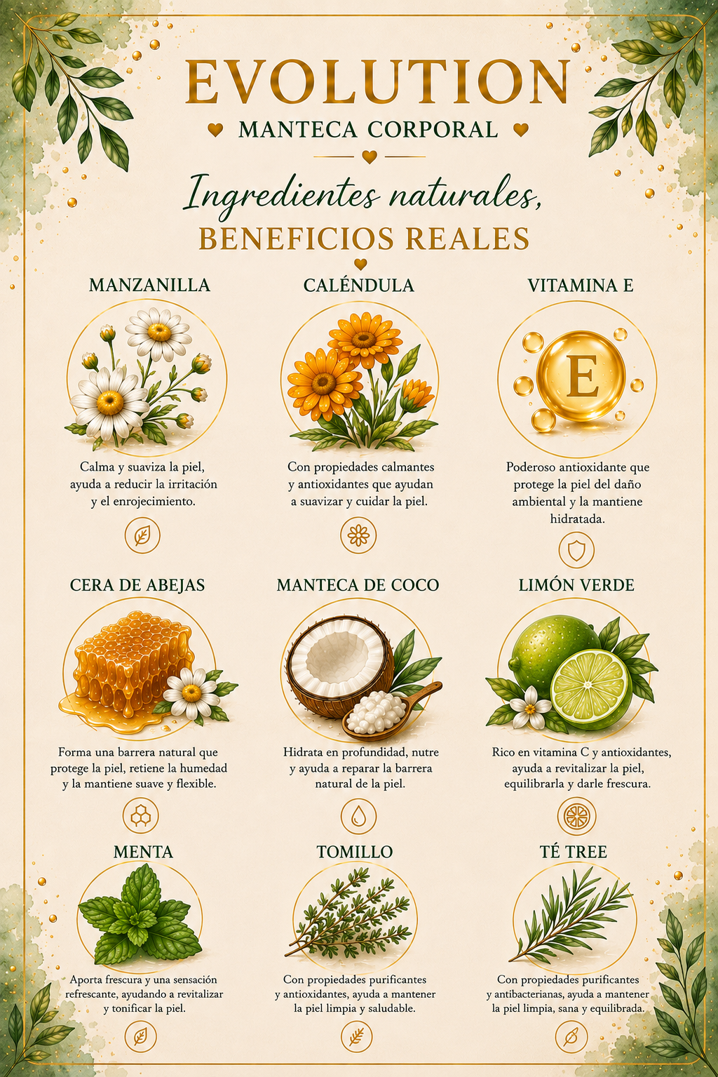 Mantequilla con olor a menta