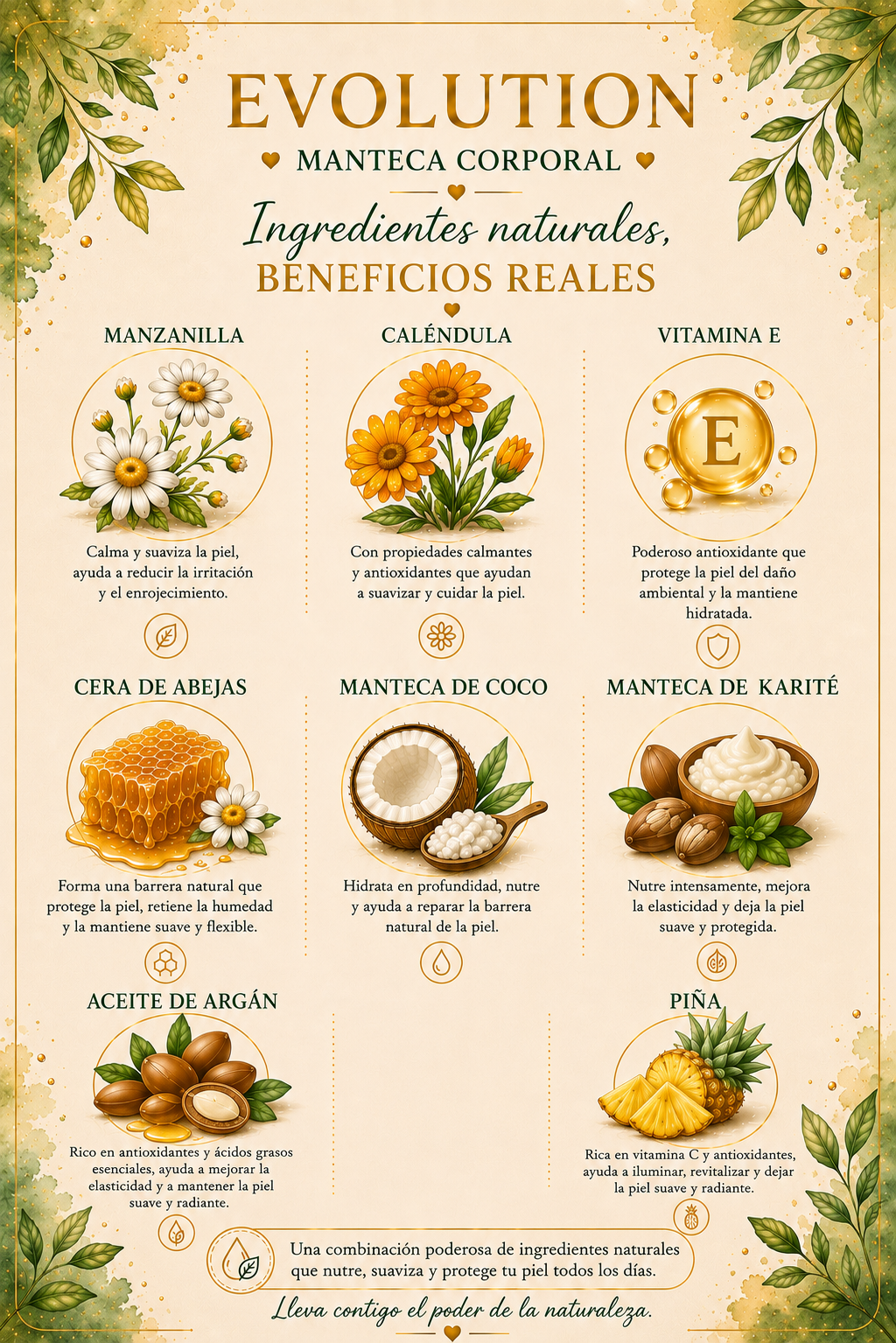 Mantequilla con olor a piña